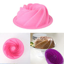 Cake-Molds Pizza-Pan Baking-Tools Bread-Pastry-Mould Spiral-Shape Silicone Cake