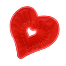 1 pc Universal Silicone Cake Pan Molds Heart Shaped Chocolate One Color