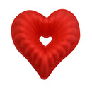 1 pc Universal Silicone Cake Pan Molds Heart Shaped Chocolate One Color