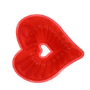1 pc Universal Silicone Cake Pan Molds Heart Shaped Chocolate One Color