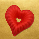 1 pc Universal Silicone Cake Pan Molds Heart Shaped Chocolate One Color
