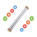 Durable Adjustable Rolling Pin With Dough Mat Dough Roller with 4 Removable