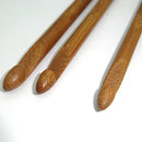 12 Pieces Bamboo Knitting Needles Crochet Hooks Double Pointed For Sweater
