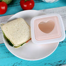 Cake Mold Maker Heart Shape Sandwich Bread Biscuits Embossed Device Tool