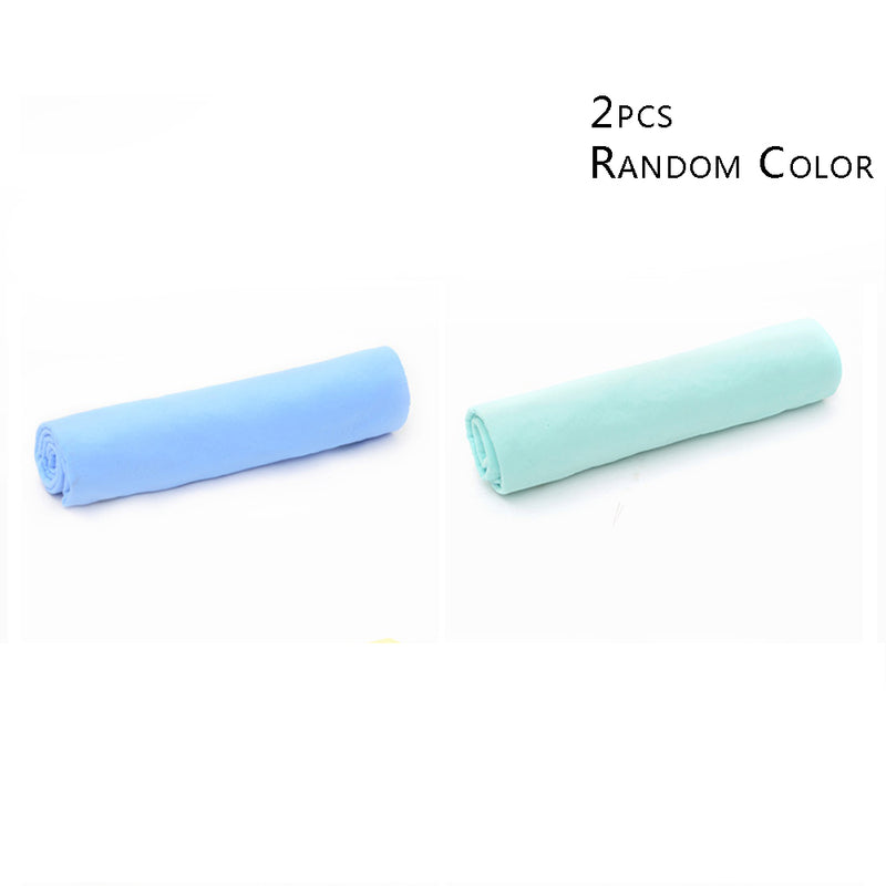 2 pcs Fashion New Towels Super Absorbent Cleaning Chamois Pet Towel