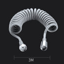 High Pressure Bathroom Kitchen Sink Faucet Sprayer Set Valve WIth Base Hose