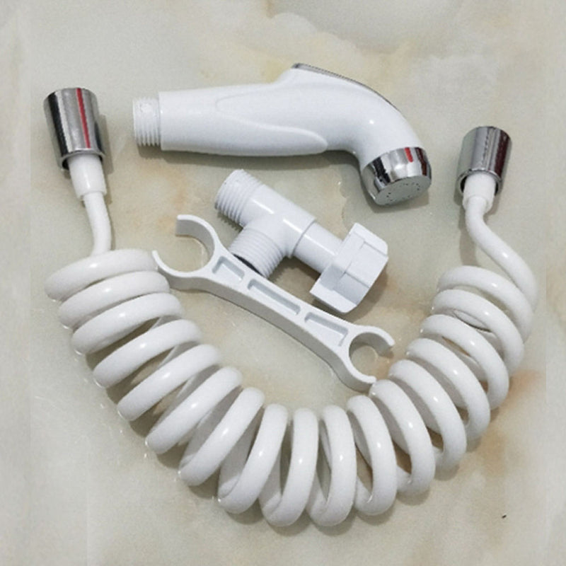 1 Set of Toilet Shattaf Handheld Shattaf Gynecological Washing Sprayer for Bidet