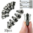10 pcs Metal Dimpler Drilling Bits For Drywall Plasterboard Screw Locating Tools