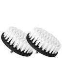 White Electric Drill Brush Tile Grout Power Scrubber Cleaning Attachments