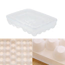 34-Grids Plastic Storage Box Egg Holder with Lid for Refrigerator Newest Useful