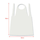 100xDisposable Plastic Aprons Polythene Aprons Eco Flat Pack Transparant Useful