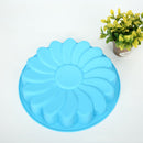 2Pcs Silicone Flower Shape Cake Baking Pan Mould Chocolate Soap Candy Jelly Mold