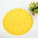2Pcs Silicone Flower Shape Cake Baking Pan Mould Chocolate Soap Candy Jelly Mold