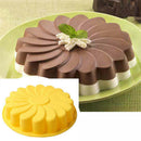 2x Silicone New Large Flower Cake Mould Chocolate Soap Candy Jelly Mold Pan Hot