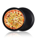 Pizza Oven Baking Black Non-stick Pan Mold Plate Round Cakes Pasta Baking Tools