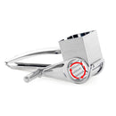 Chopper Garlic Crusher Ginger-Press Walnut Open-Tools Stainless-Steel