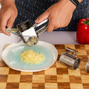 Chopper Garlic Crusher Ginger-Press Walnut Open-Tools Stainless-Steel