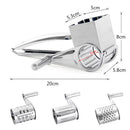 Chopper Garlic Crusher Ginger-Press Walnut Open-Tools Stainless-Steel
