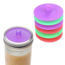 6 Pc Cup Lids Silicone Easy Fermenting Lids Bottle Cap For Jars 8.5cm/3.35