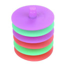 6 Pc Cup Lids Silicone Easy Fermenting Lids Bottle Cap For Jars 8.5cm/3.35