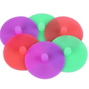 6 Pc Cup Lids Silicone Easy Fermenting Lids Bottle Cap For Jars 8.5cm/3.35