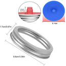 5Pcs Waterless Food Grade Silicone Fermentation Airlock Lids Fermenting Covers
