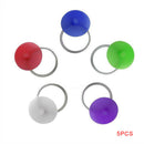 5x Silicone Airlock Fermentation Lids Covers for Wide Mouth Jars Waterless