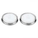 4x/Set For Wide Mouth Jars Silicone Fermentation Airlock Lids Waterless Hot