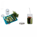 4*/Set For Wide Mouth Jars Silicone Fermentation Airlock Lids Waterless Best