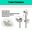 New Stainless Steel Bathroom Handheld Spray Douche Bidet Sprayer For Toilet