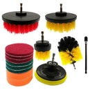 14 PCS Quality Washing Brush Electric Drill Set Bathroom Kitchen Cleaning