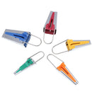 Fabric Bias Tape Maker Set 5 Sizes Sewing Binding Quilting Tool 6/9/12/18/25mm