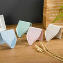 3Pcs Soap Holder Self-Adhesive Shower Soap Dish Drain Rack for Bathroom Kitchen