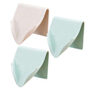 3Pcs Soap Holder Self-Adhesive Shower Soap Dish Drain Rack for Bathroom Kitchen