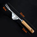 Garden Weeder Hand Cultivator Tool Outdoor Puller Digging Removal Fork Lawn Tool