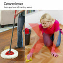Easy Wring and Clean Turbo Microfibre Replacement Refill Microfiber Mop Head