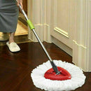 Easy Wring and Clean Turbo Microfibre Replacement Refill Microfiber Mop Head