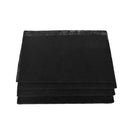 1x Filter Fabric Non-Woven Fabric Activated Carbon Purifier Filter Fabric Black