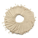 11 Pieces Linen Drawstring Gift Bags for Wedding Party Favors Burlap Jewelry Bag
