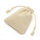 11 Pieces Linen Drawstring Gift Bags for Wedding Party Favors Burlap Jewelry Bag
