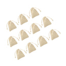 11 Pieces Linen Drawstring Gift Bags for Wedding Party Favors Burlap Jewelry Bag