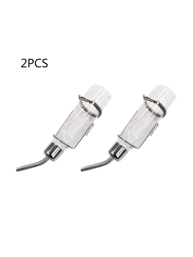 2x Quality Leak Proof Water Dispenser Bottle Rabbit Hanging Drinking Fountain