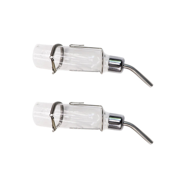 2x Quality Leak Proof Water Dispenser Bottle Rabbit Hanging Drinking Fountain