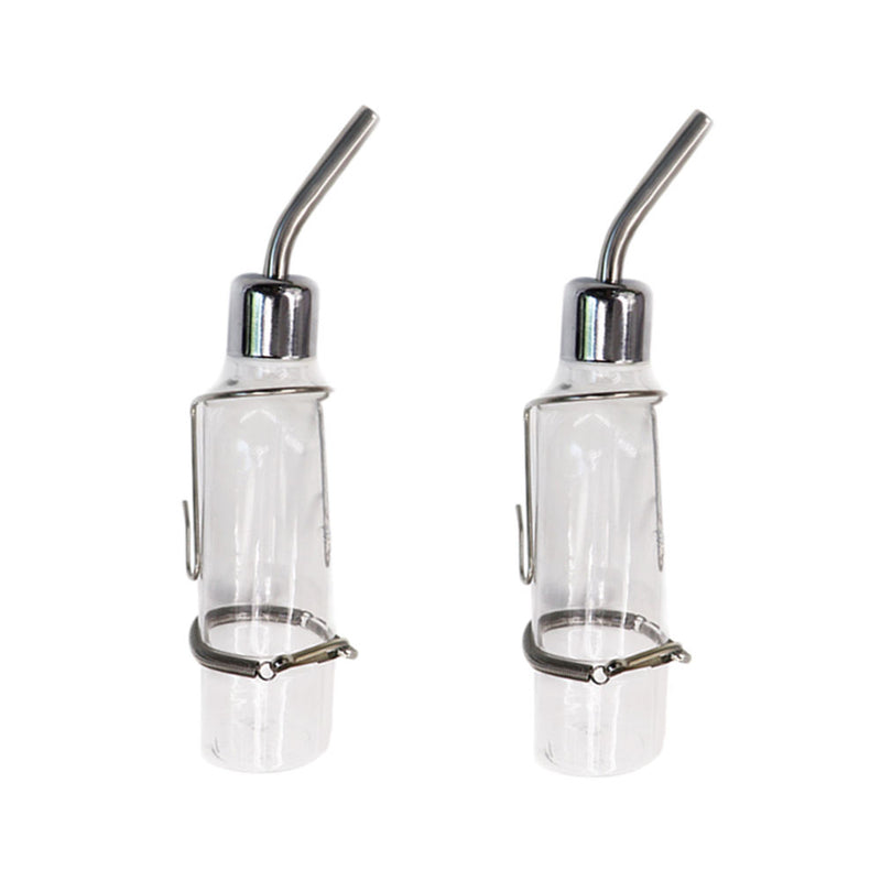 2x Quality Leak Proof Water Dispenser Bottle Rabbit Hanging Drinking Fountain