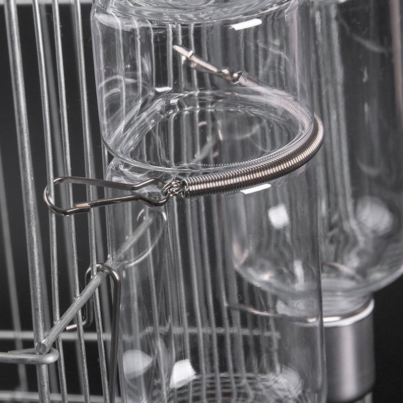 2x Quality Leak Proof Water Dispenser Bottle Rabbit Hanging Drinking Fountain