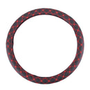 38cm Leather Steering Wheel Handlebar Cover Case