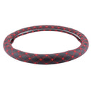 38cm Leather Steering Wheel Handlebar Cover Case
