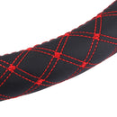 38cm Leather Steering Wheel Handlebar Cover Case