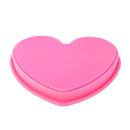 Heart Shape Style Scalable Silicone Storage Box For Vehicle And House(Pink)