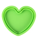 Heart Shape Style Scalable Silicone Storage Box For Vehicle And House(Green)